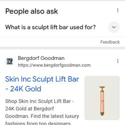 Skin Inc Sculpt Lift Bar 24kt Gold