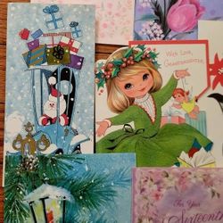 Vintage Greeting Cards Lot
