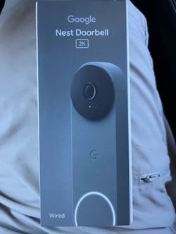 Google nest doorbell camera 2K third generation wired
