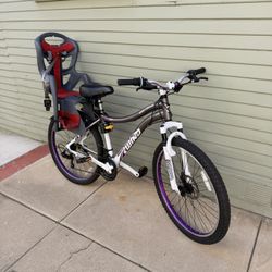 bike with child’s seat