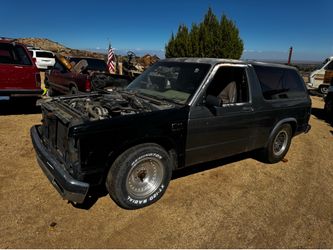 Chevy blazer project not parts
