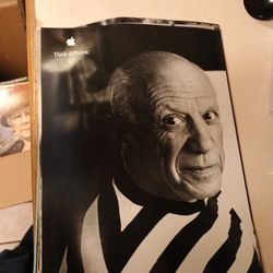 Pablo Picasso Vintage Apple Poster 
