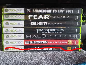 Xbox 360 Games Lot (💲20 Each Firm )