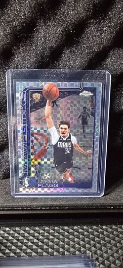 2025-26 Topps Chrome Update Cooper Flagg #151 X-Fractor RC Dallas Mavericks