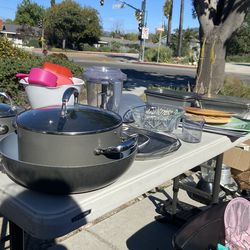 Pots , pans , misc kitchen items