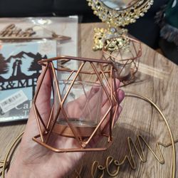 Rose Gold Candle Holders Thumbnail