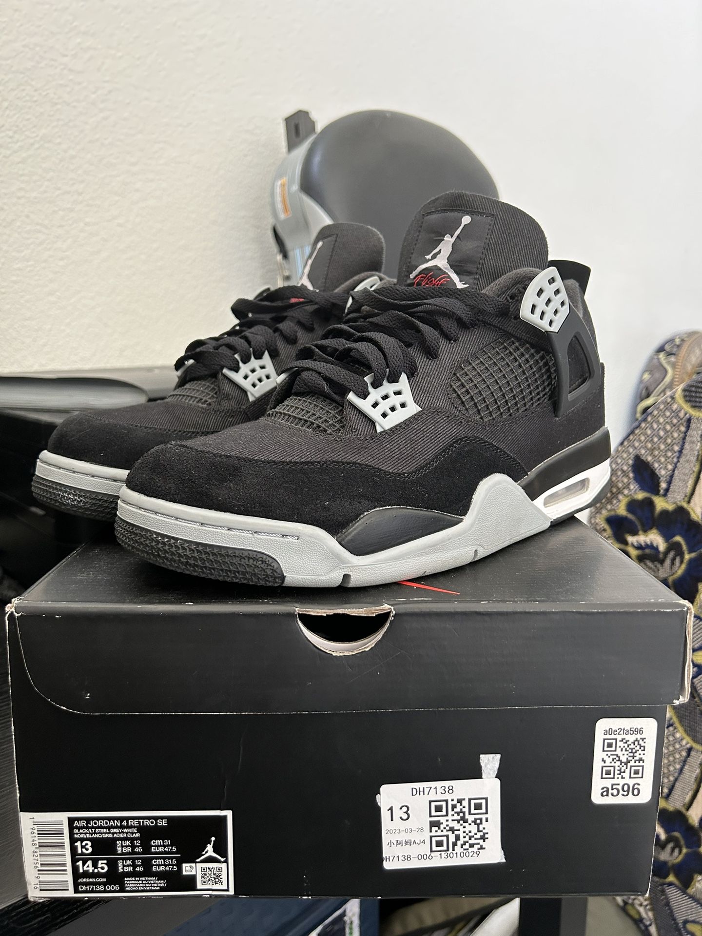 Jordan 4s Black Canvas for Sale in San Diego, CA - OfferUp