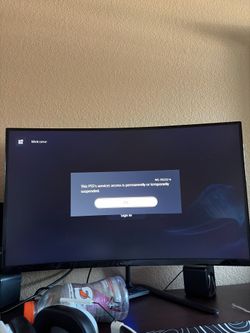 BANNED PS5 [USE FOR PARTS OR OFFLINE GAMES]