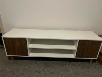 White Entertainment Center