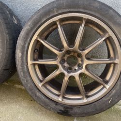  Rota 17” Wheels - Bronze - Subaru WRX