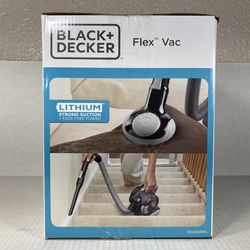 Black+decker 20V Max Lithium Flex Vacuum - Black BDH2020FL