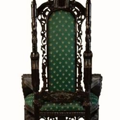 Throne Chair Antique 
