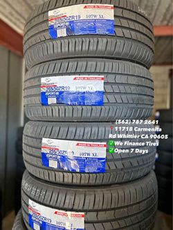 255/50R19 Atlander New Set of Tires Installed and Balanced Set de Llantas Nuevas Instaladas y Balanceadas