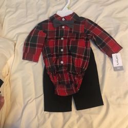 Baby Boy Christmas Outfit 