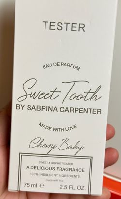 Sweet Tooth Cherry Baby Eau de Parfum by Sabrina Carpenter in the 75 ml (2.5 fl. oz.)