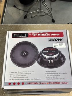 DTI 10” Mid Bass