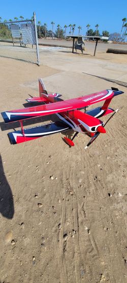 RC PLANE Precision aerobatics amr 60 biplane V2