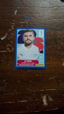 Tim Payne World Cup 2026 Sticker Blue Parallel