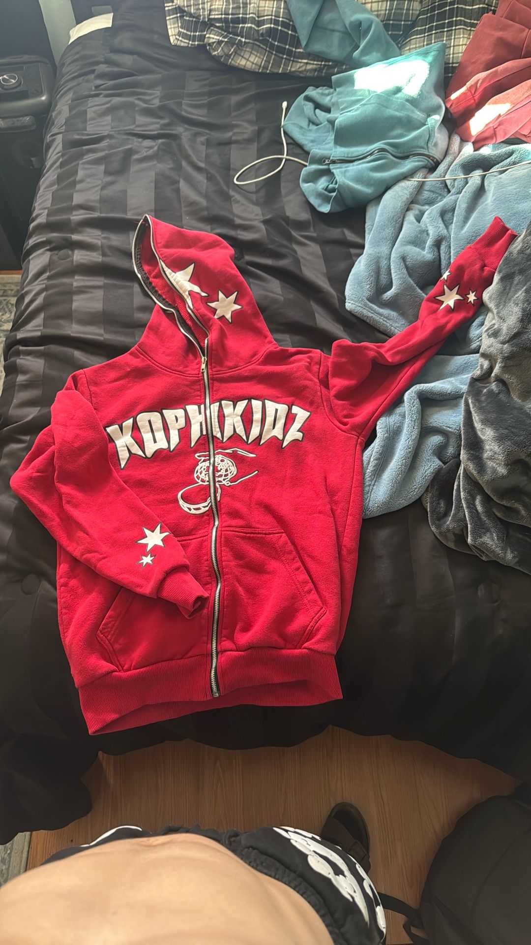 KophKidz Red Fullzip Jacket Size m