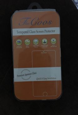 Tempered glass screen protector iPhone 7 ,8