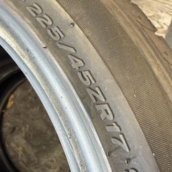 225/45/17 $40.00 Each 