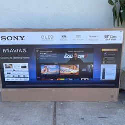 55” Sony smart 4k oled bravía 8 TV 