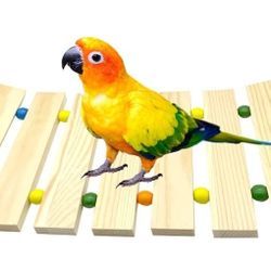 RIRMJOR Pine Climbing Wooden Ladder 16.1 inch x 5.9 inch