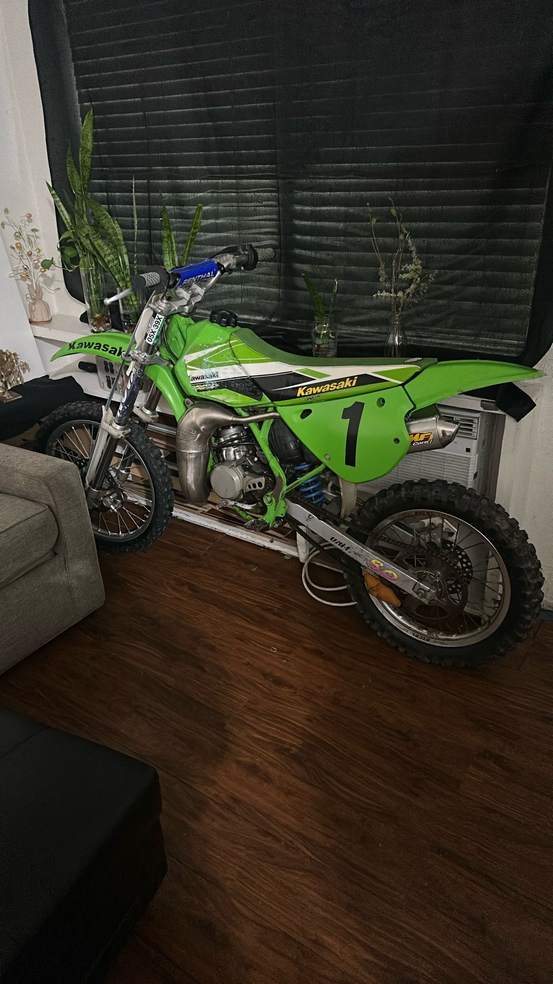 Kawasaki Dirt Racing Bike 