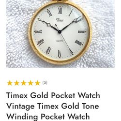 Timex Pocket Watch 