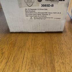 J&l Oil Separator Catch Can