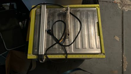 Amps 7 in. Blade Corded Tabletop Wet Tile Saw