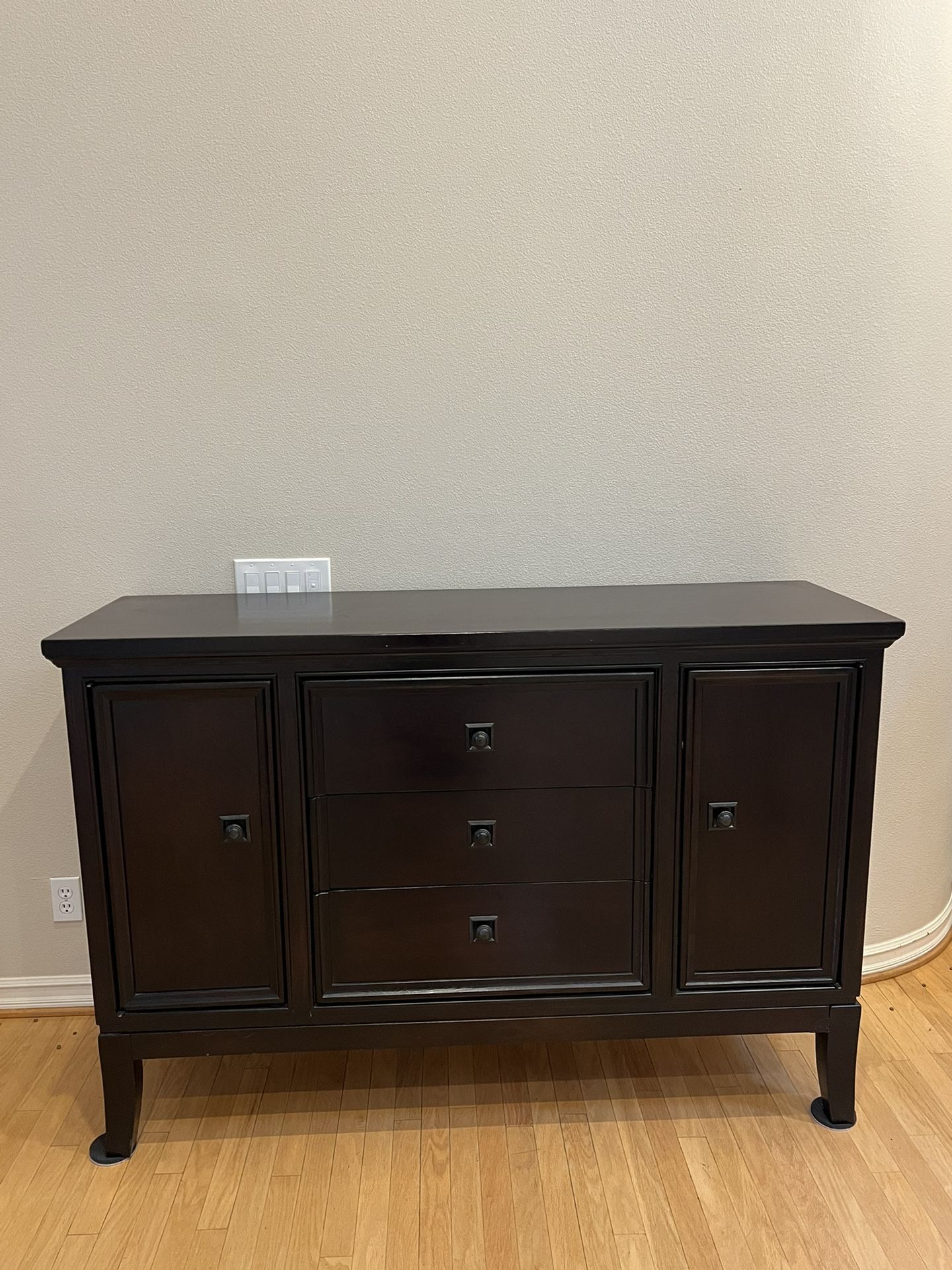 Cabinet Buffet Table Brown  Console 