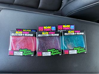 Needoh Nice Cube Glitter & Glow