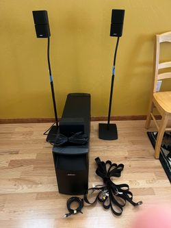 Bose Acoustimass 16, partial system: subwoofer + front speakers