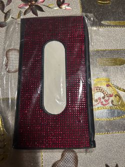 Tissue holder for sun visor