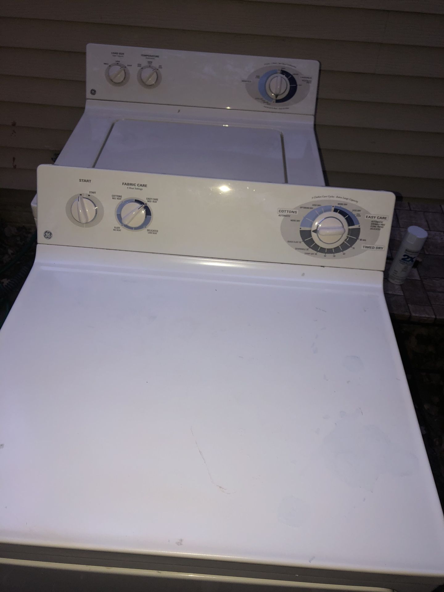 Washers and dryer semi new