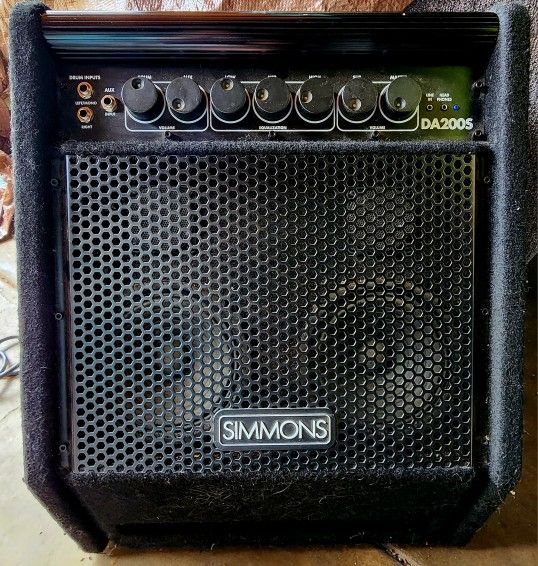 Simmons DA200S 200 Watt Drum/Keyboard Amplifier