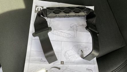 Jeep grab handle front pair mopar agarradera k6862624
