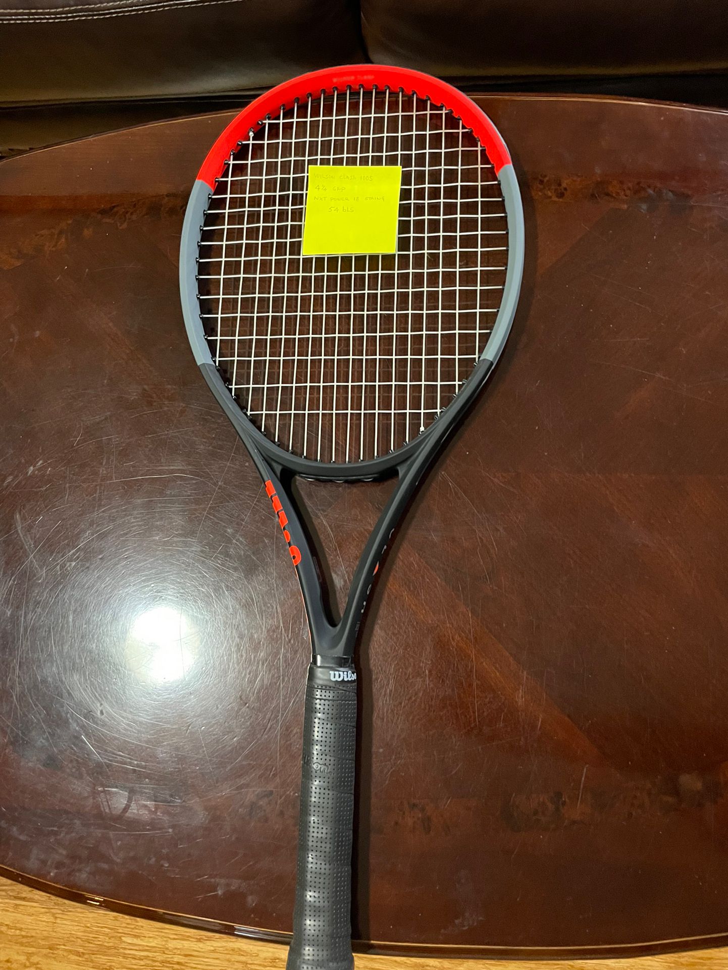 Tennis Racket Wilson Clash 100S 4 1/4 grip