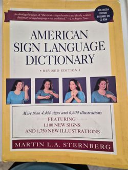 American sign language dictionary