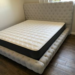 $699 Brand New King Bed Frame With Mattress (Read Description Below)
