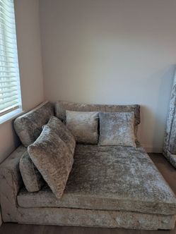 Milan Platinum Cement 2-piece Ultra-deep Sectional