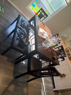 6 person dining table