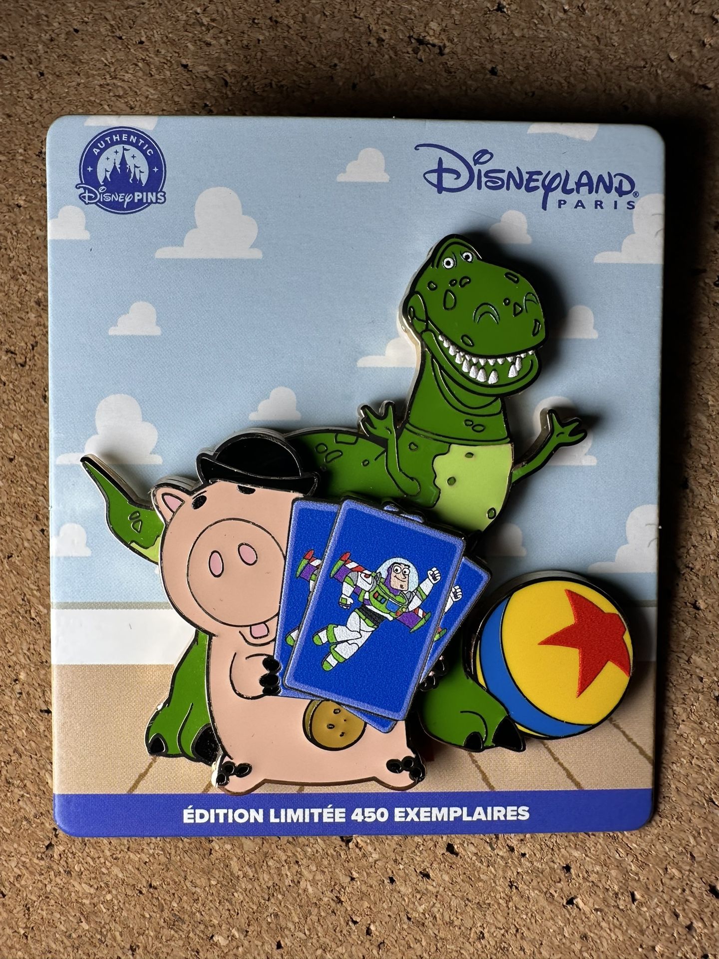 DLP - Rex and Hamm - Toy Story 30 Years and Beyond Disney Pin LE 450
