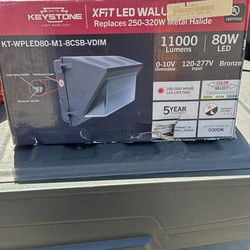 LED wall light