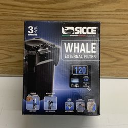 SICCE Whale 120 Aquarium Canister Filter 140 GPH