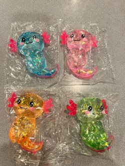 Glitter Axolotl $10 each