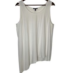 Eileen Fisher Women’s Silk Tank Asymmetrical 