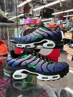 Nike Air Max Plus Icons Deep Royal Scream Green