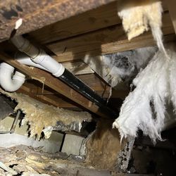 Moisture Barrier And Insulation Underneath Your Homes. Due  To Soft Spots.we Can Help